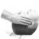 Massage des épaules, de la tête, de la nuque et du visage